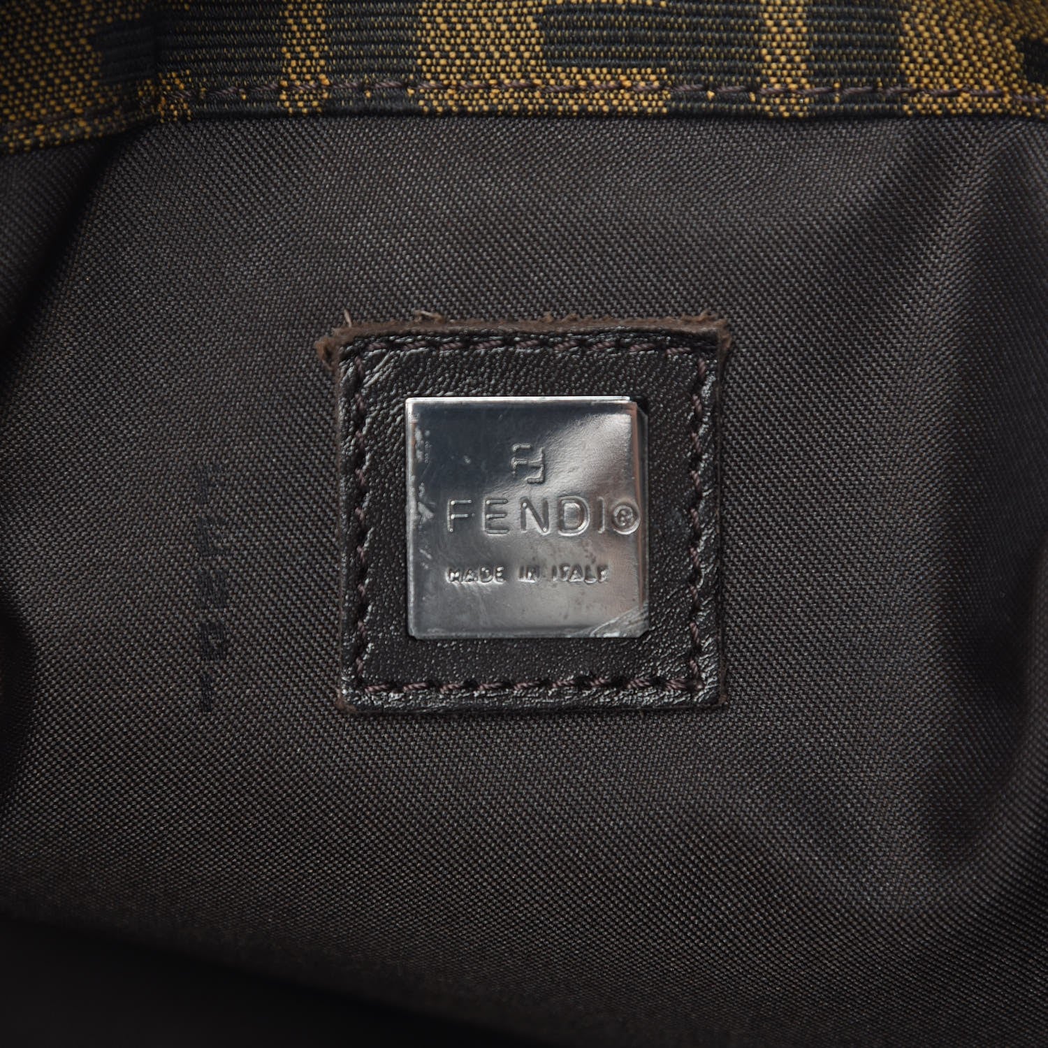 Fendi Zucca Shoulder Bag Tobacco 7 of 8