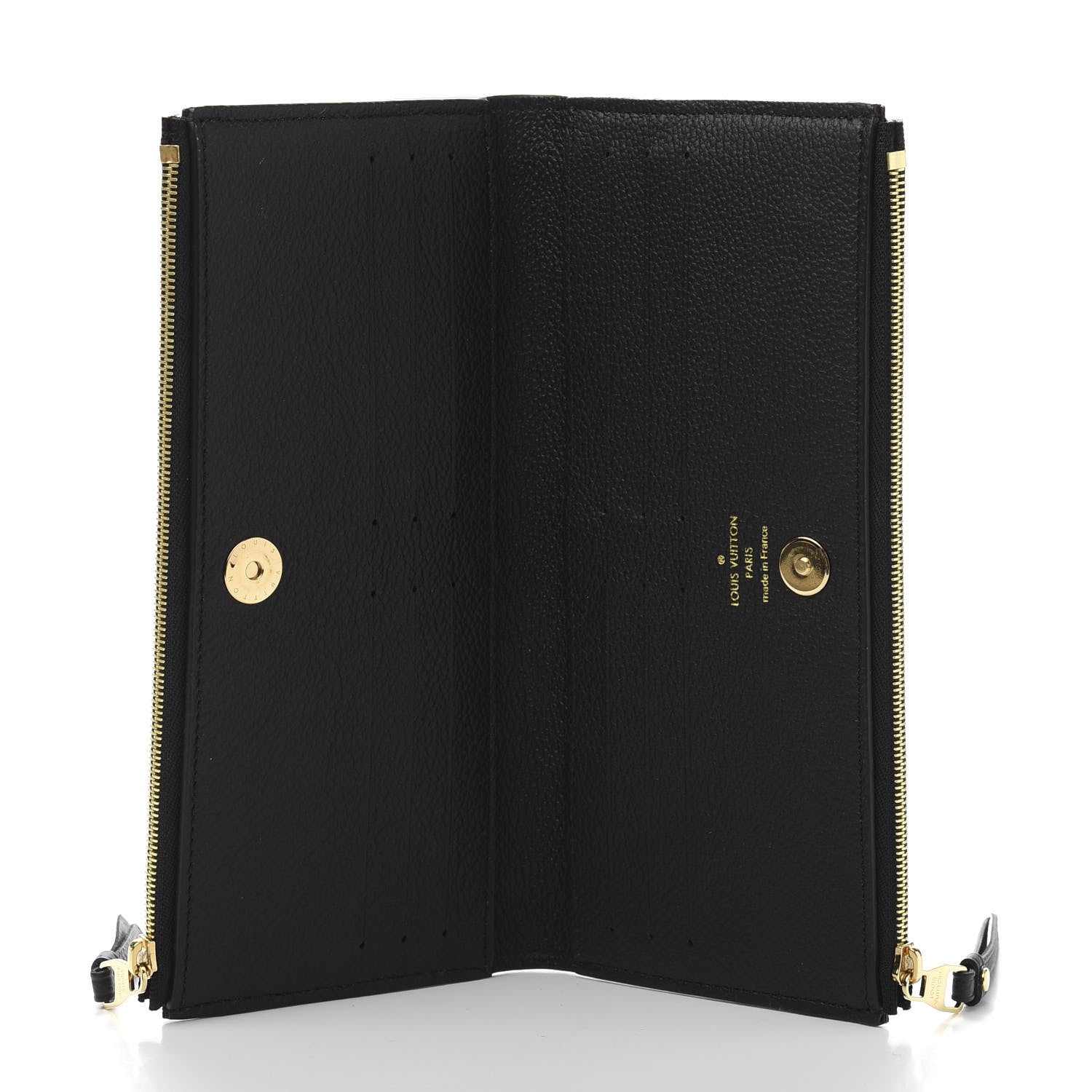 Louis Vuitton Empreinte Adele Wallet Black 5 of 8