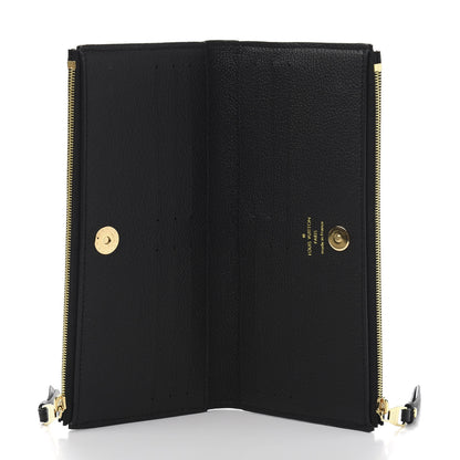 Louis Vuitton Empreinte Adele Wallet Black 5 of 8