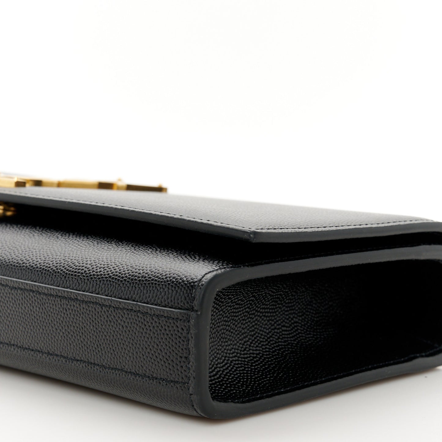 Grain De Poudre Monogram Cassandre Clutch Black