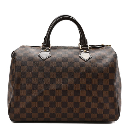 Louis Vuitton Damier Ebene Speedy 30 1 of 9