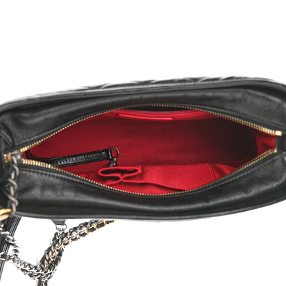 Chanel Aged Calfskin Quilted New Medium Gabrielle Hobo Black 5 of 9