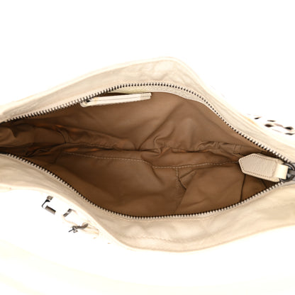 Burberry Patent Canvas Woven Nova Check Shoulder Bag White 5 of 15