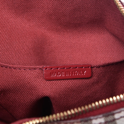Burberry Haymarket Check Small Salisbury Tote Military Red 7 of 10