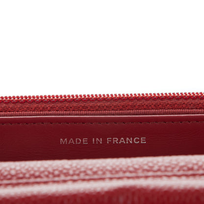 Chanel Caviar Quilted Wallet On Chain WOC Red 7 of 8