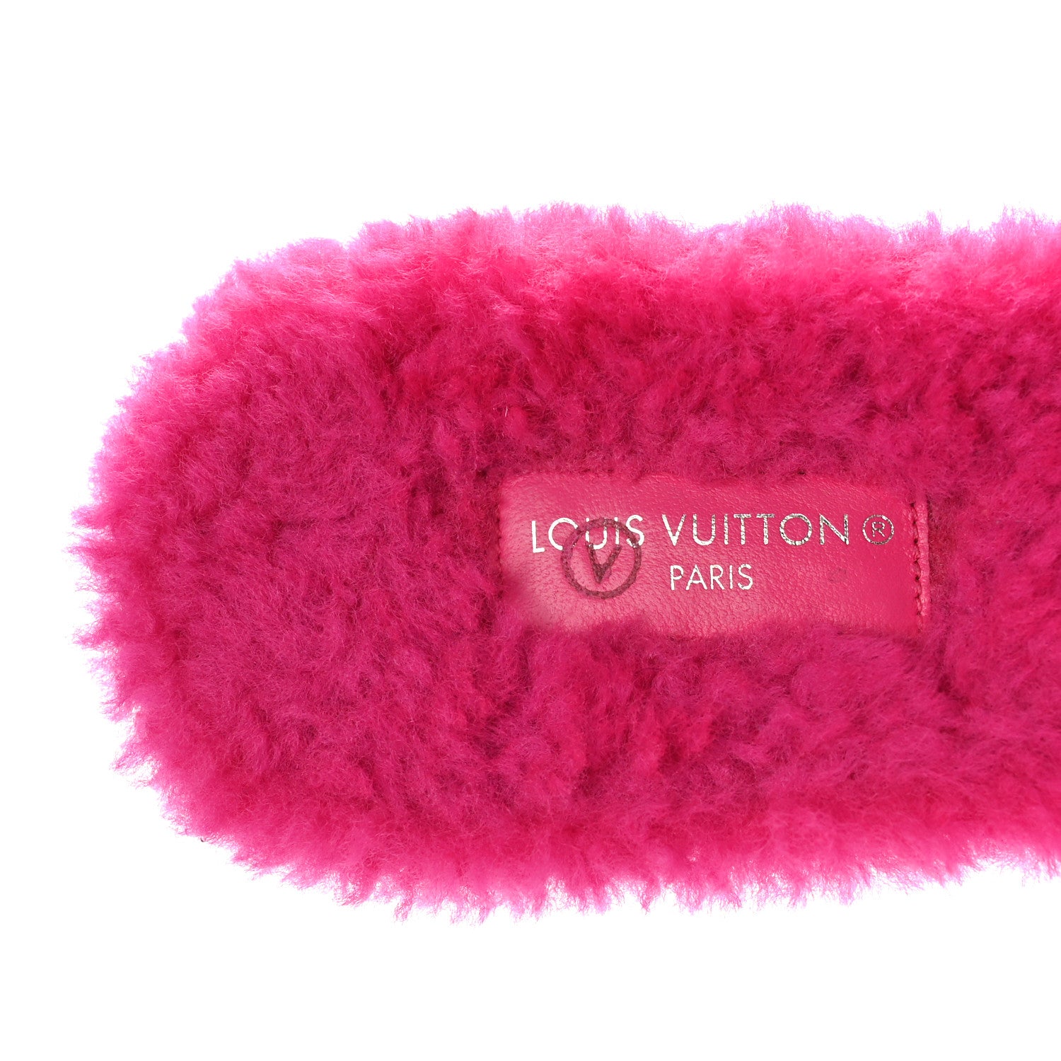 Louis Vuitton Shearling Magnetic Mule 39 Fuchsia Pink 9 of 9
