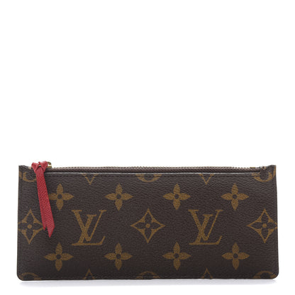 Louis Vuitton Monogram Josephine Wallet Zippered Insert Fuchsia 1 of 6