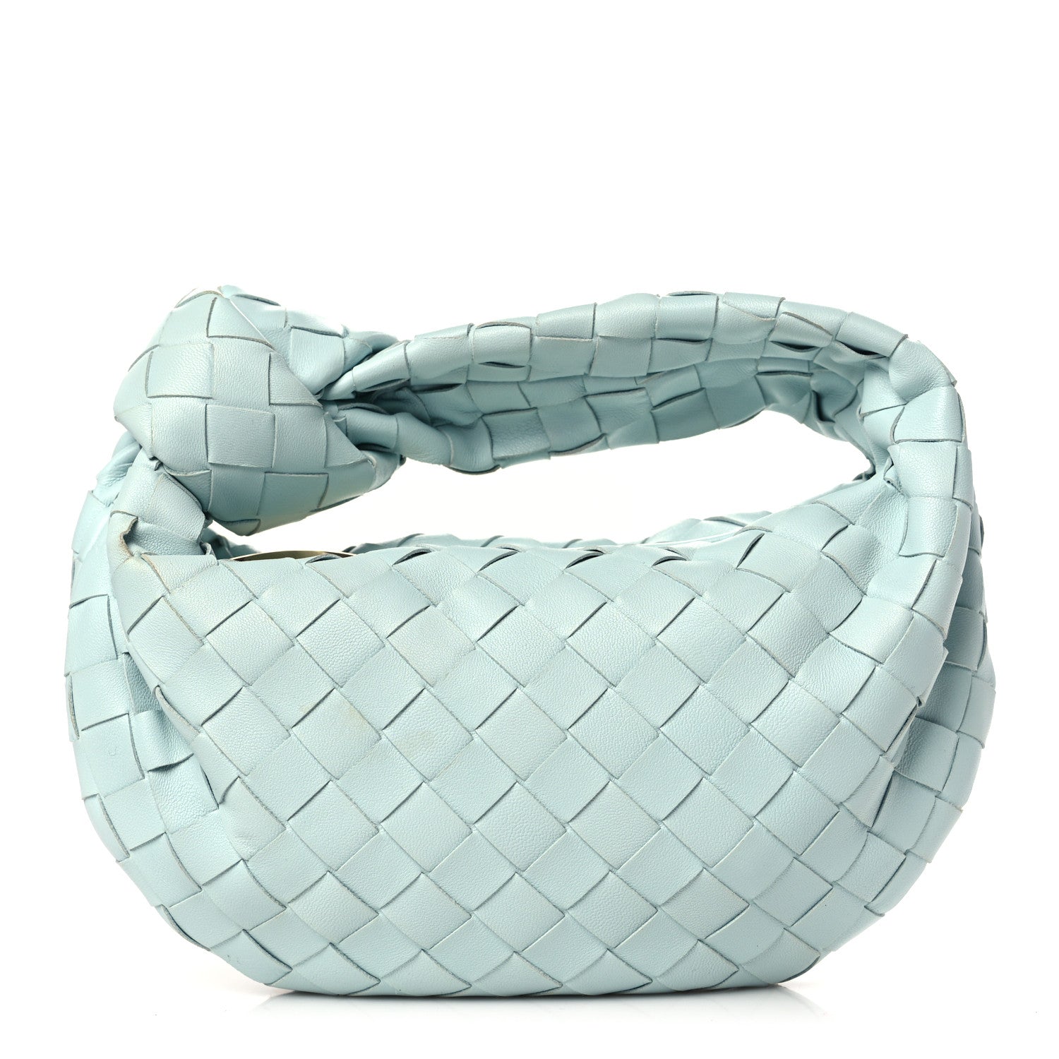 Bottega Veneta Nappa Intrecciato Mini Jodie Pale Blue 1 of 9