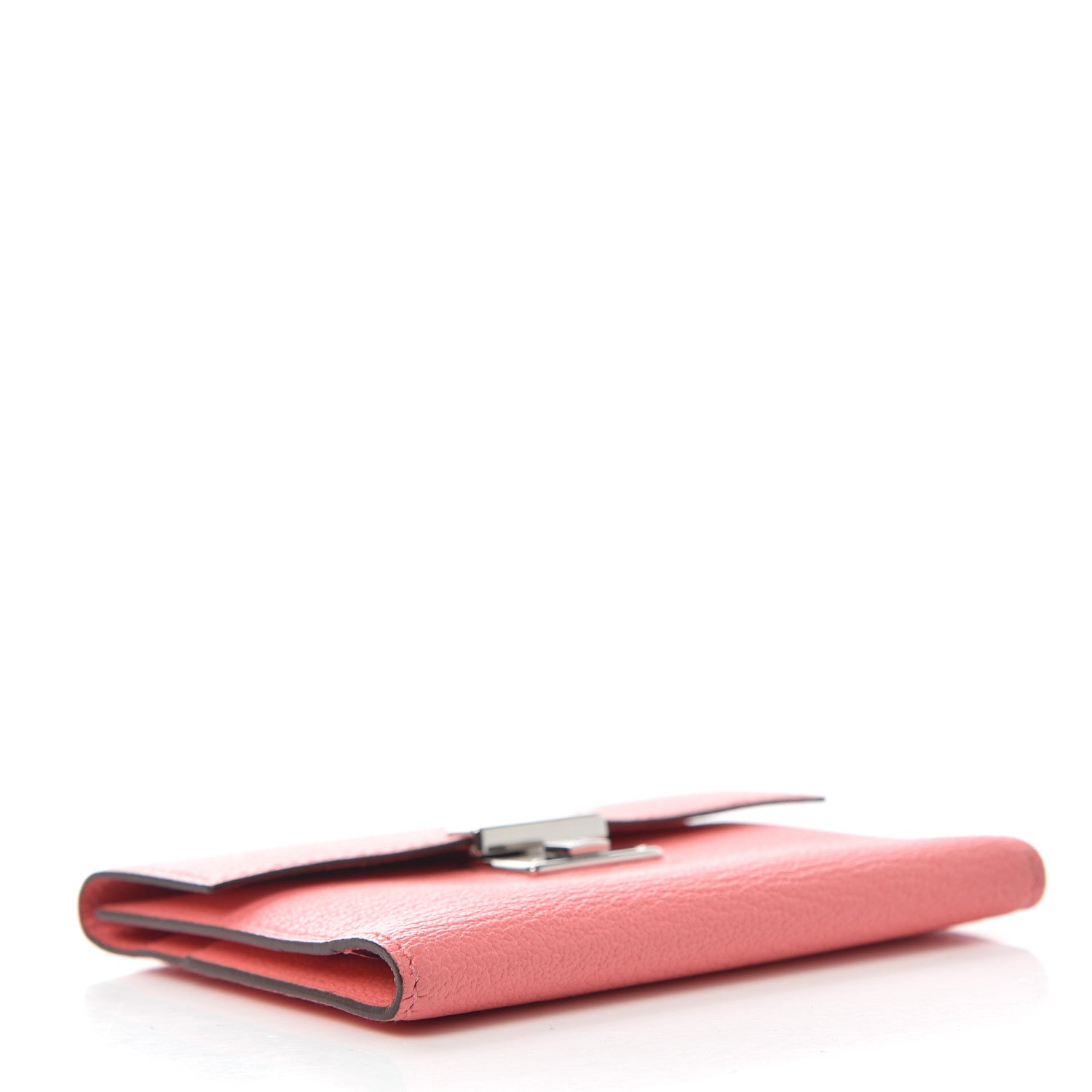 Hermes Chevre Mysore Mini Clic Card Holder Rose D'Ete 4 of 6