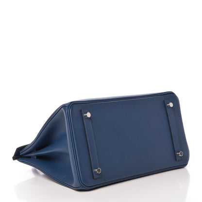Hermes Epsom Birkin 30 Deep Bleu 5 of 35