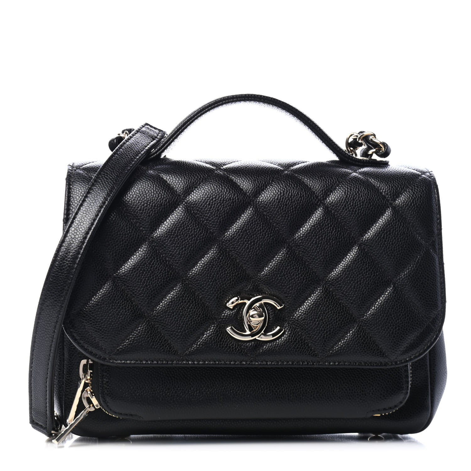 Chanel Caviar Quilted Medium Business Affinity Flap Black 1 of 5