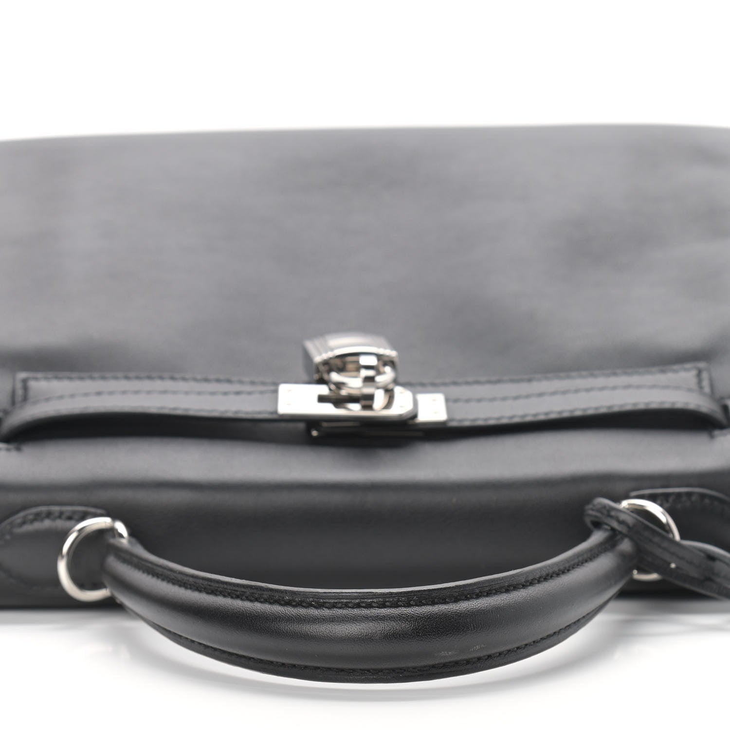 Hermes Swift Kelly Retourne 25 Black 8 of 35