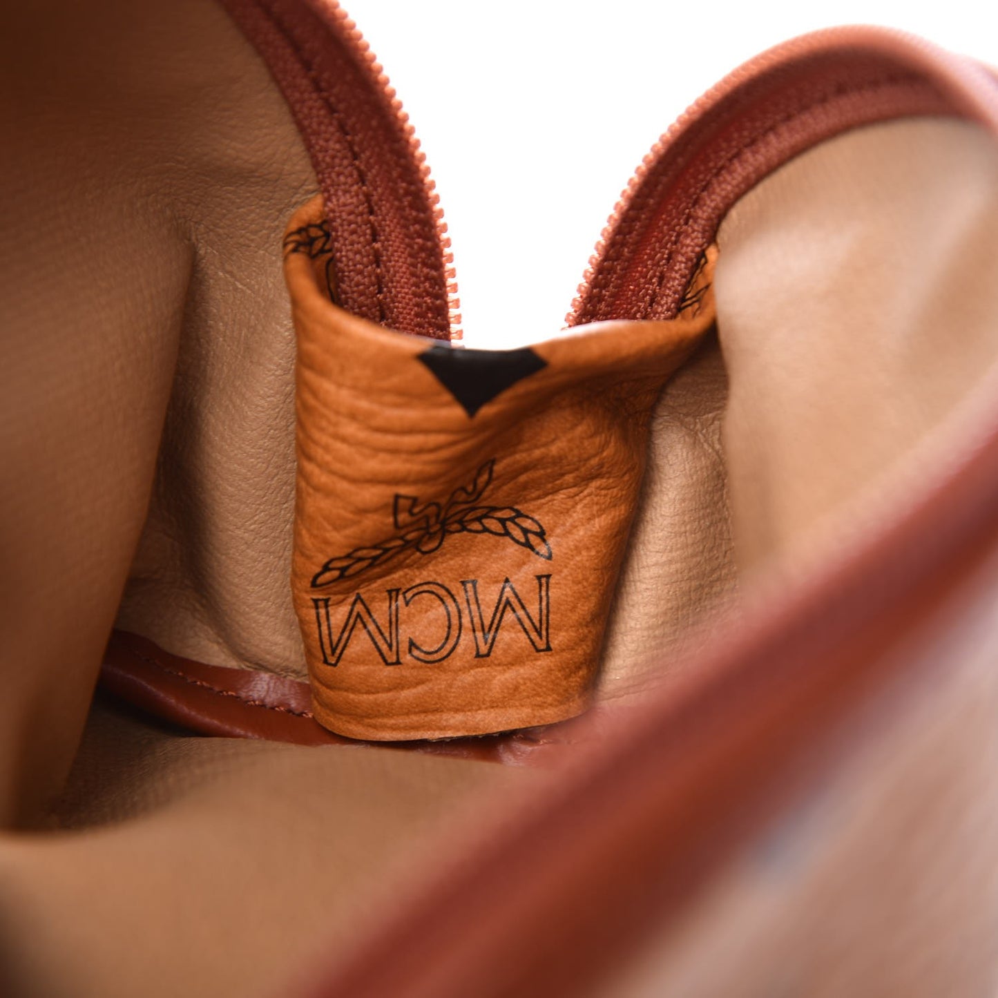 Visetos Cosmetic Pouch Cognac
