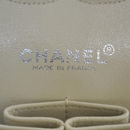 Chanel Caviar Quilted Medium Double Flap Beige Clair 9 of 11