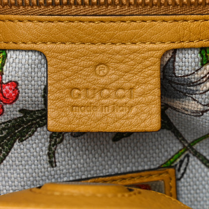 Gucci Calfskin Small Bamboo Shopper Tote Yellow 10 of 14