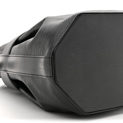 Louis Vuitton Epi Sac D'epaule Black 9 of 14
