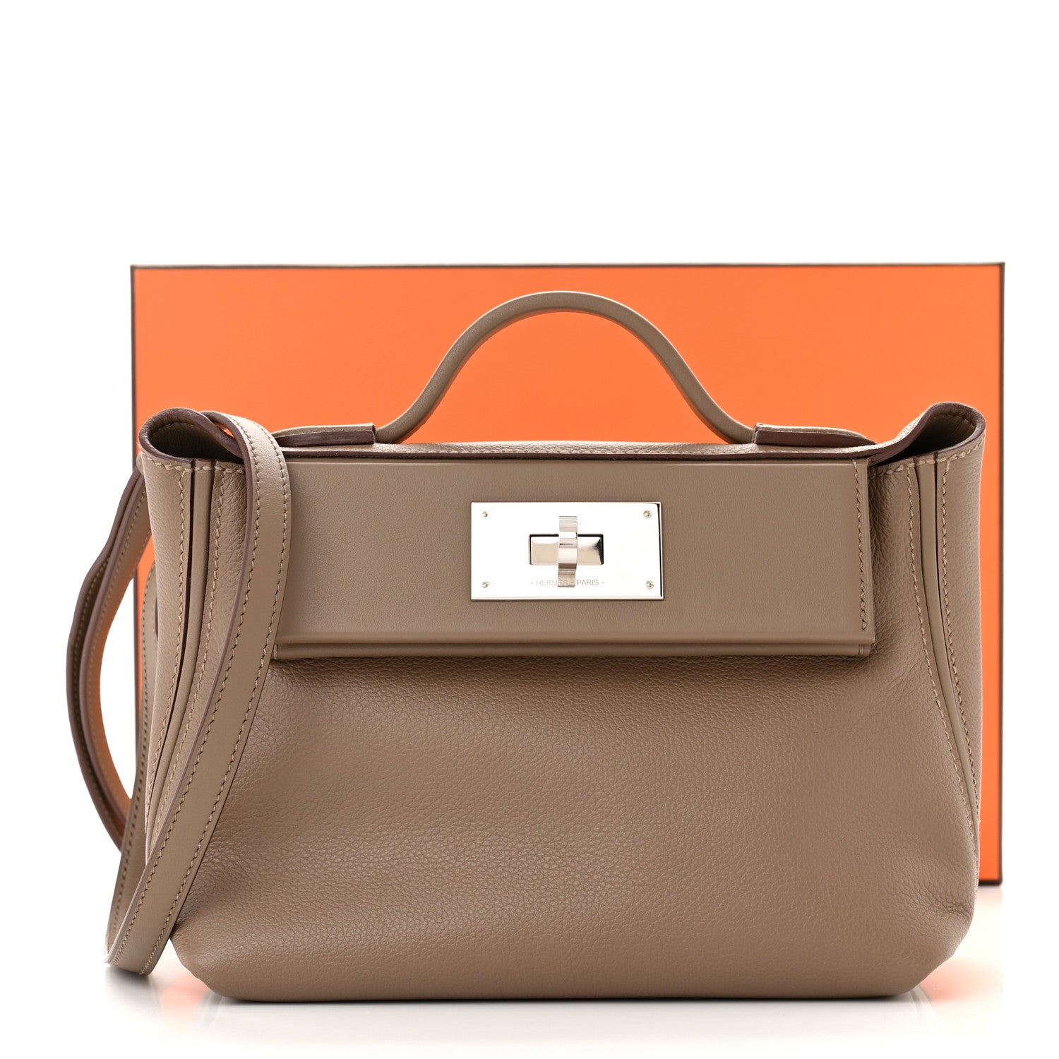 Hermes Evercolor Swift 24/24 21 Beige De Weimar Etoupe 11 of 11