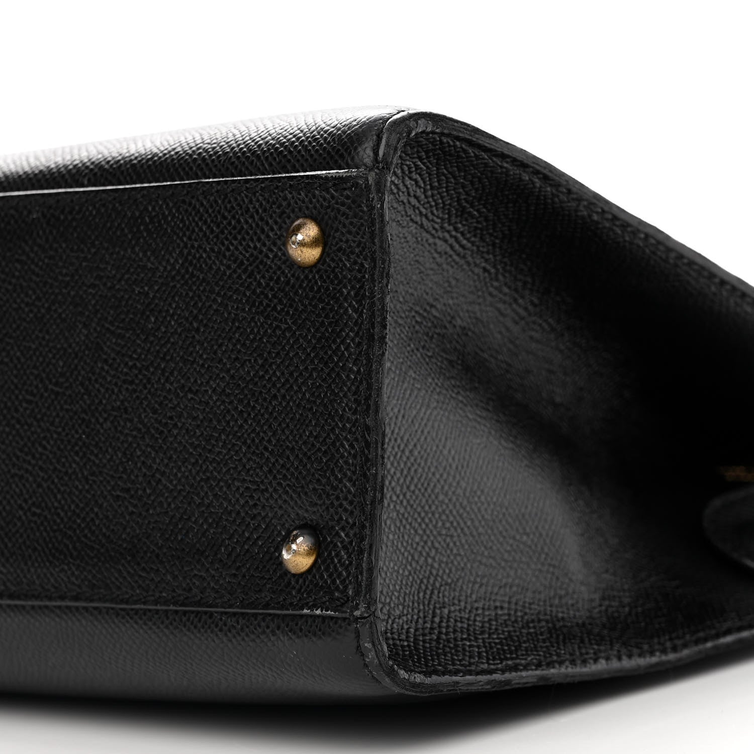 Chanel Grained Calfskin Shoulder Bag Black 10 of 15