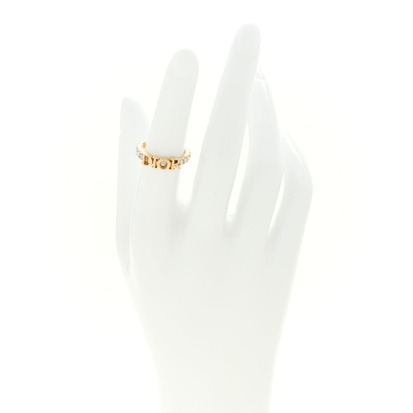 Metal Crystal DIO(R)EVOLUTION Ring 50 5.25 Gold