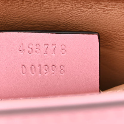 Gucci Nappa Pearl Studded Mini Queen Margaret Broadway Shoulder Bag Sugar Pink 7 of 12