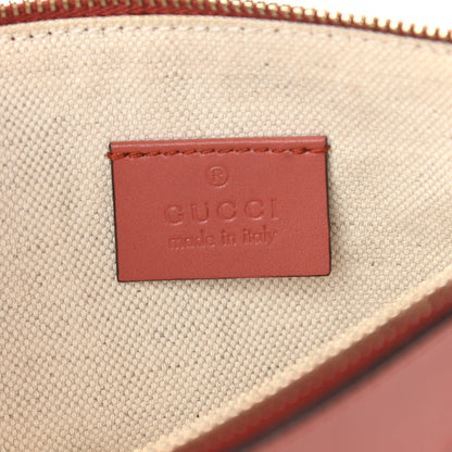 Gucci Metallic Monogram Medium Craft Tote Orange 7 of 21