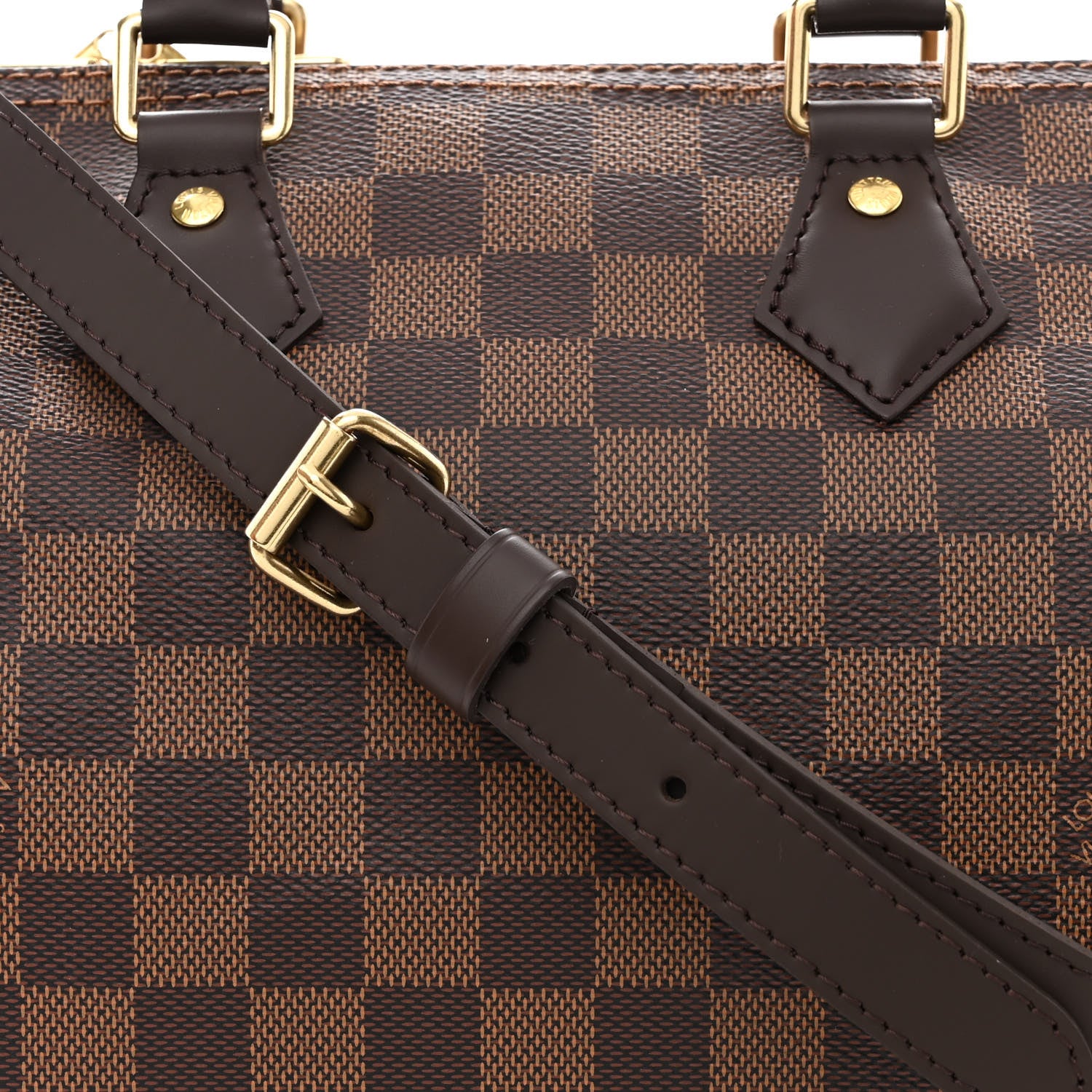 Louis Vuitton Damier Ebene Speedy Bandouliere 25 7 of 9