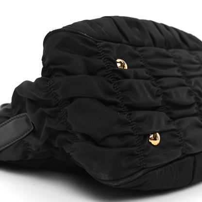 Prada Tessuto Nylon Gaufre Tote Black 8 of 9