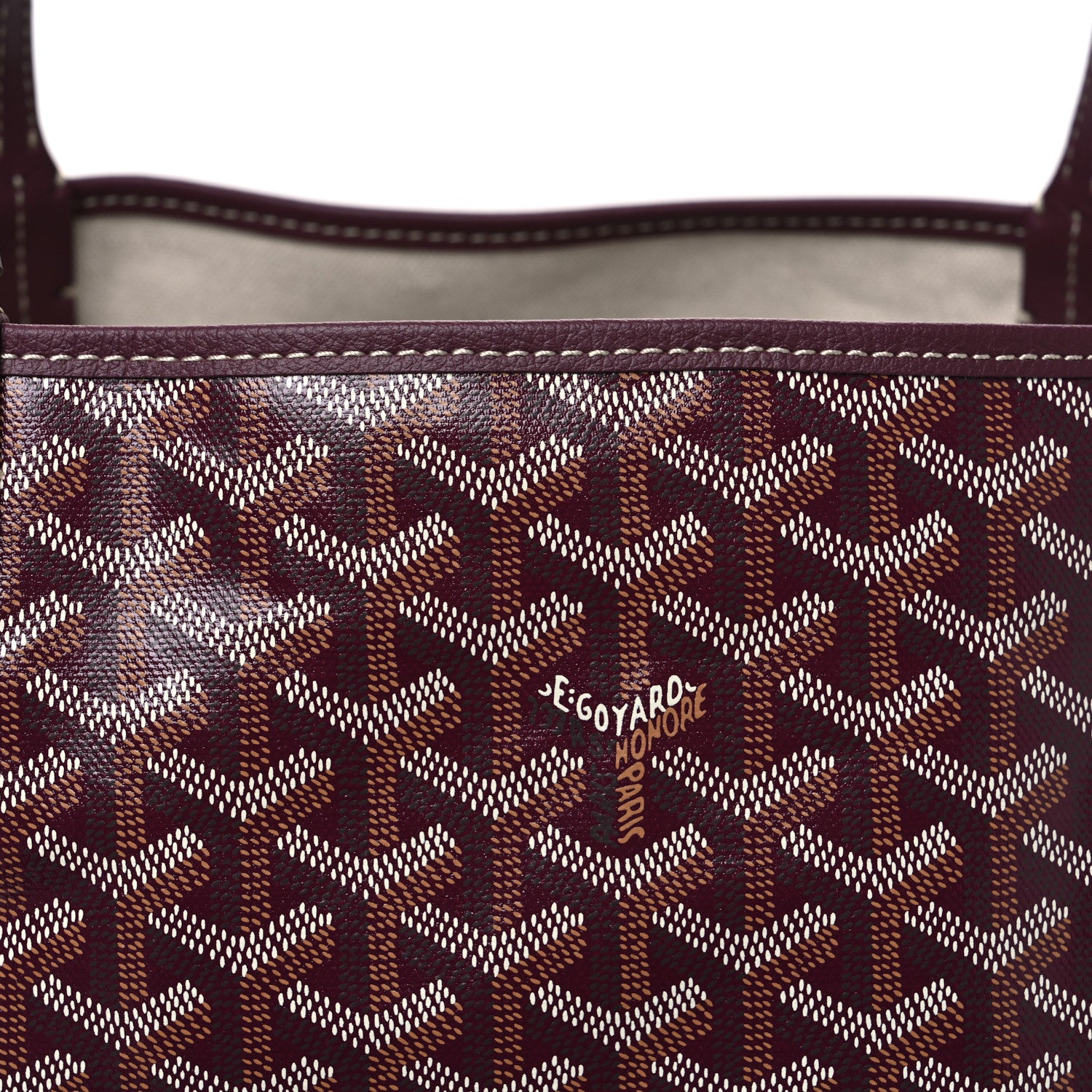 Goyard Goyardine Saint Louis GM Bordeaux 9 of 11