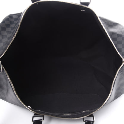 Louis Vuitton Damier Graphite Keepall Bandouliere 55 5 of 10
