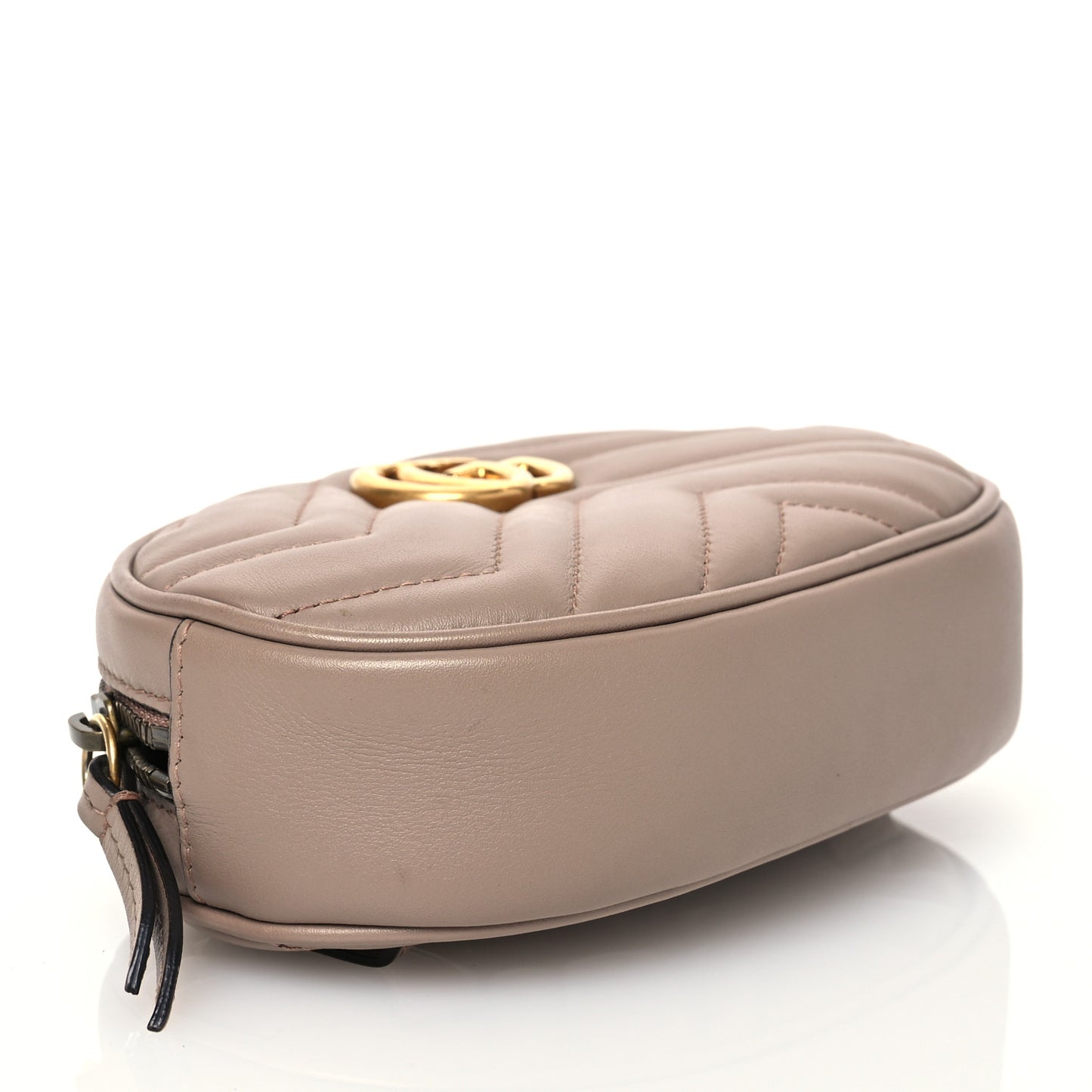 Calfskin Matelasse GG Marmont Belt Bag 85 34 Porcelain Rose