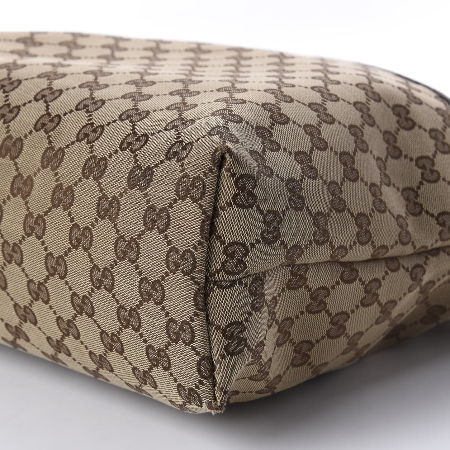 Monogram Web Medium Flat Messenger Bag Brown
