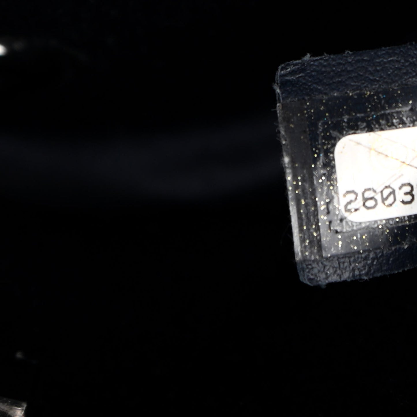 Sequin Mini Rectangular Flap Blue Gold