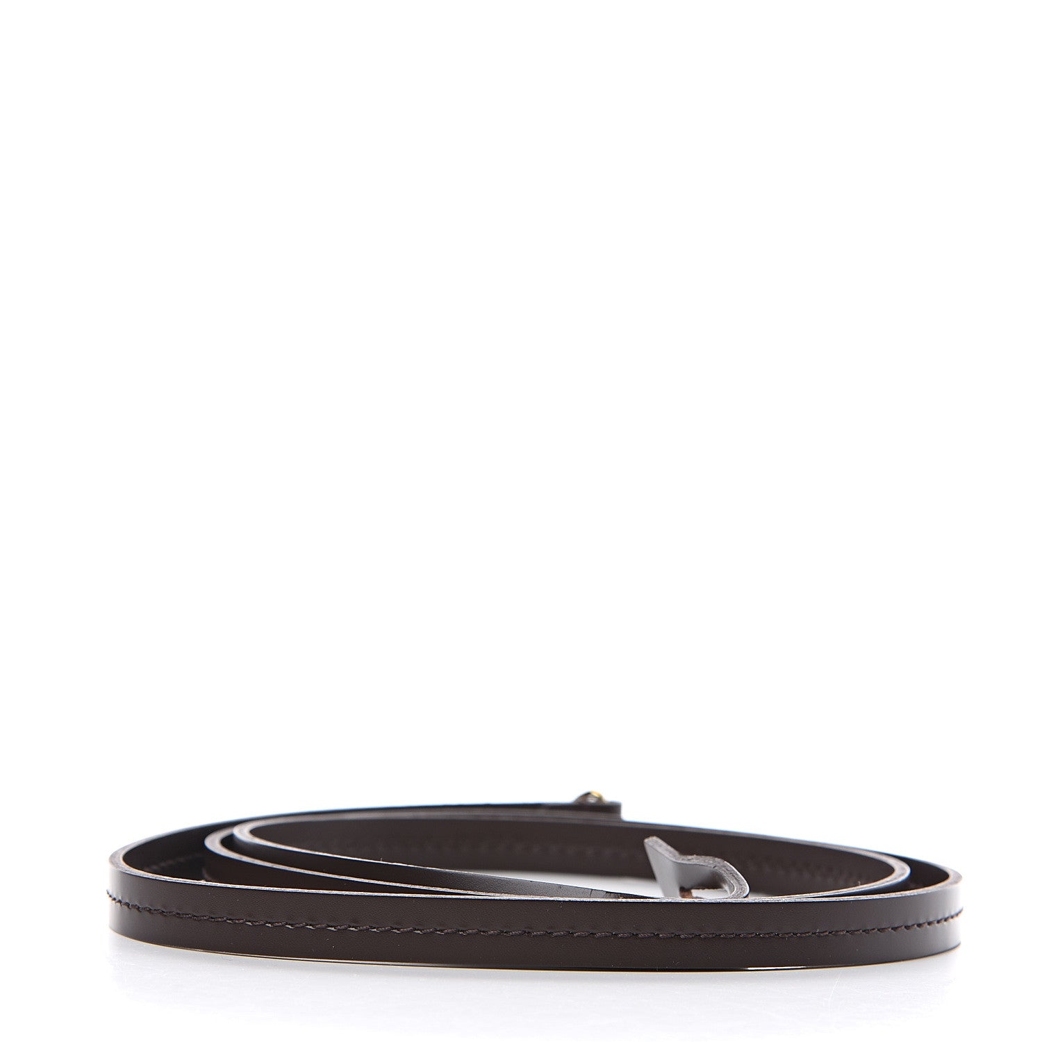 Louis Vuitton Calfskin 12mm Favorite Long Strap Brown 2 of 3