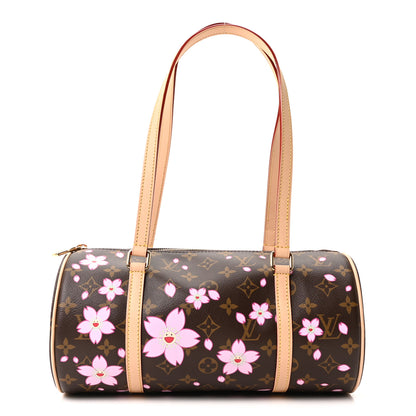 Louis Vuitton LV X TM Monogram Cherry Blossom Papillon Sakura Brown 1 of 11