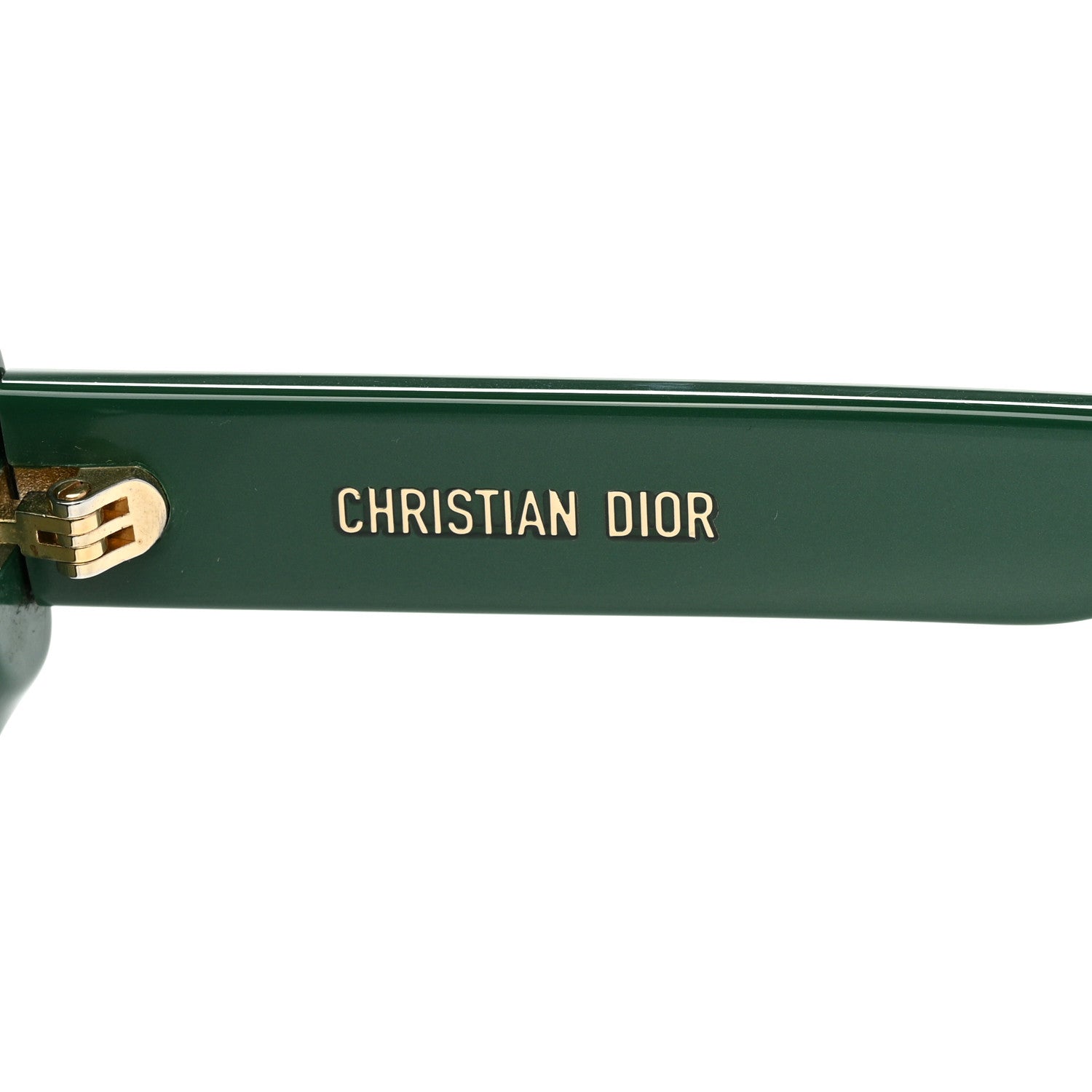 Christian Dior Acetate DiorSignature B1U Butterfly Sunglasses Green 6 of 7