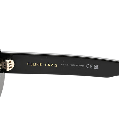 Celine Acetate Triomphe 01 Sunglasses CL 40194U Black 5 of 7