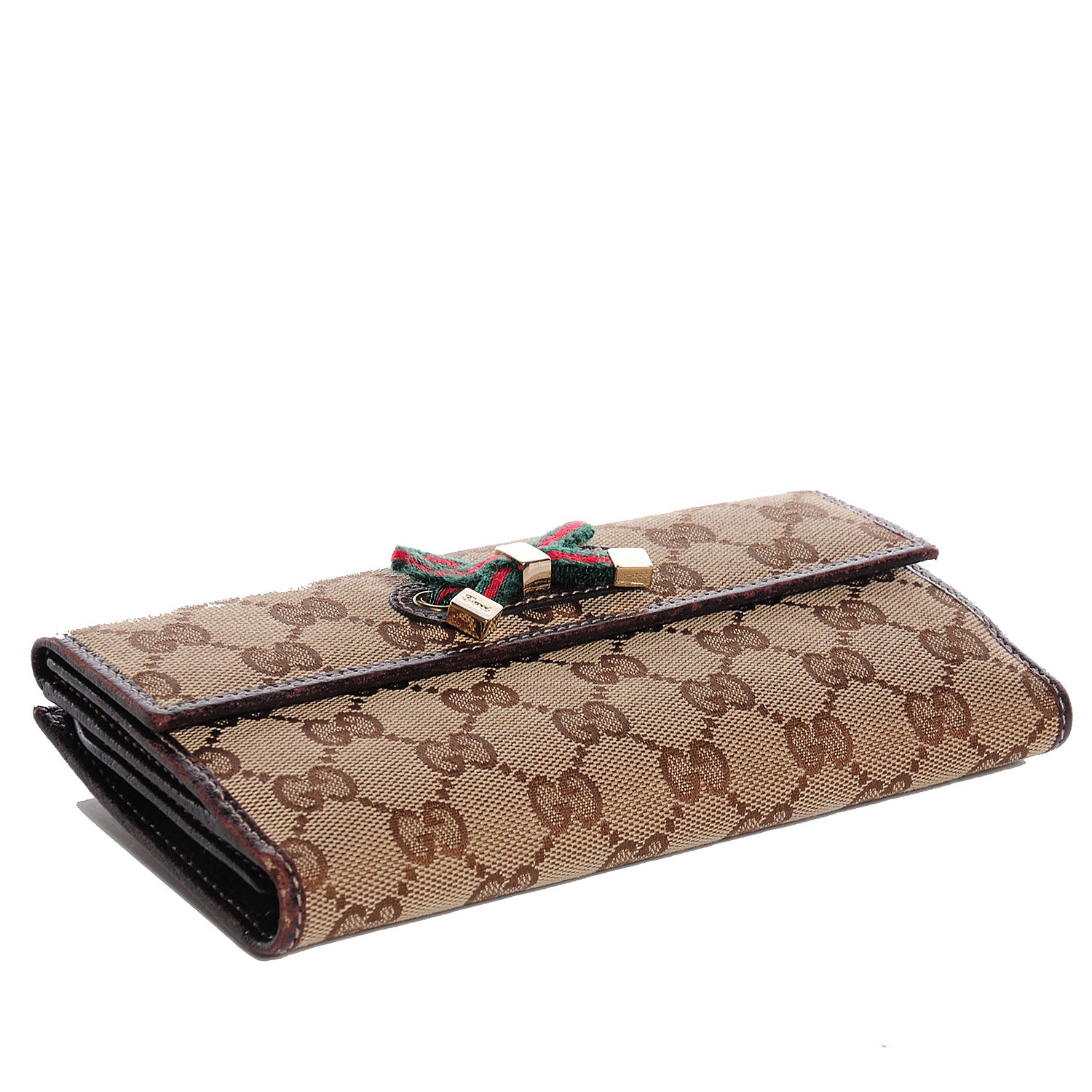 Gucci Monogram Princy Continental Wallet Brown 4 of 8