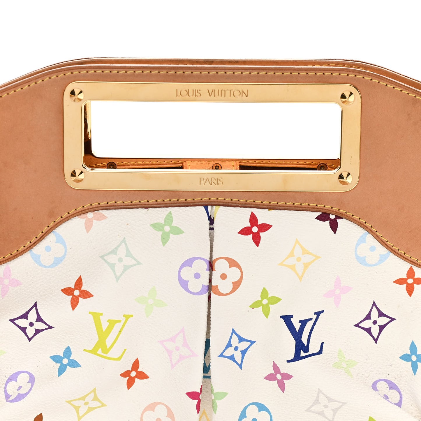 Monogram Multicolor Judy MM White