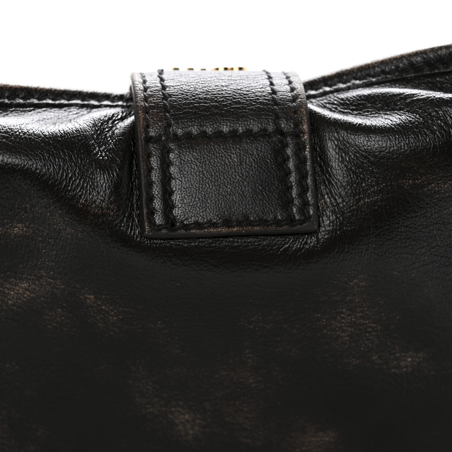 Nappa Old Hook Shoulder Bag Sabbia Caffe