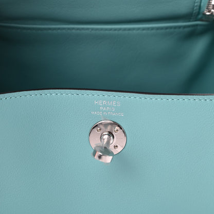 Hermes Swift Mini Lindy 20 Bleu Atoll 6 of 12