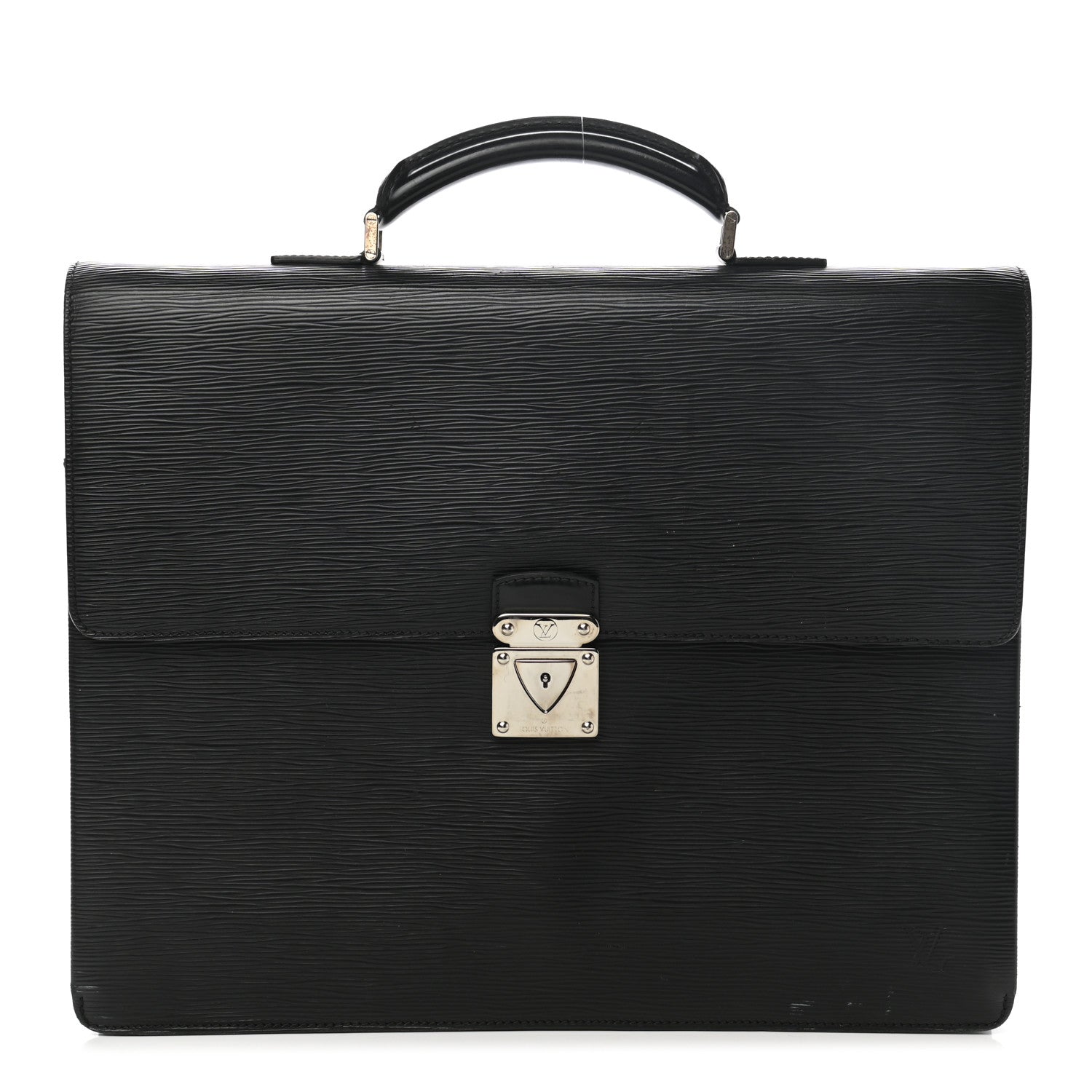 Louis Vuitton Epi Robusto 2 Compartment Briefcase Black 1 of 15