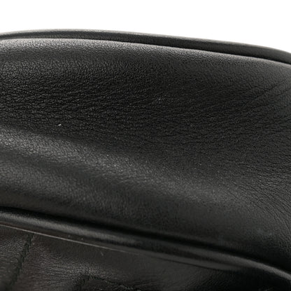 Gucci Calfskin Matelasse GG Marmont Belt Bag 85 34 Black 14 of 14