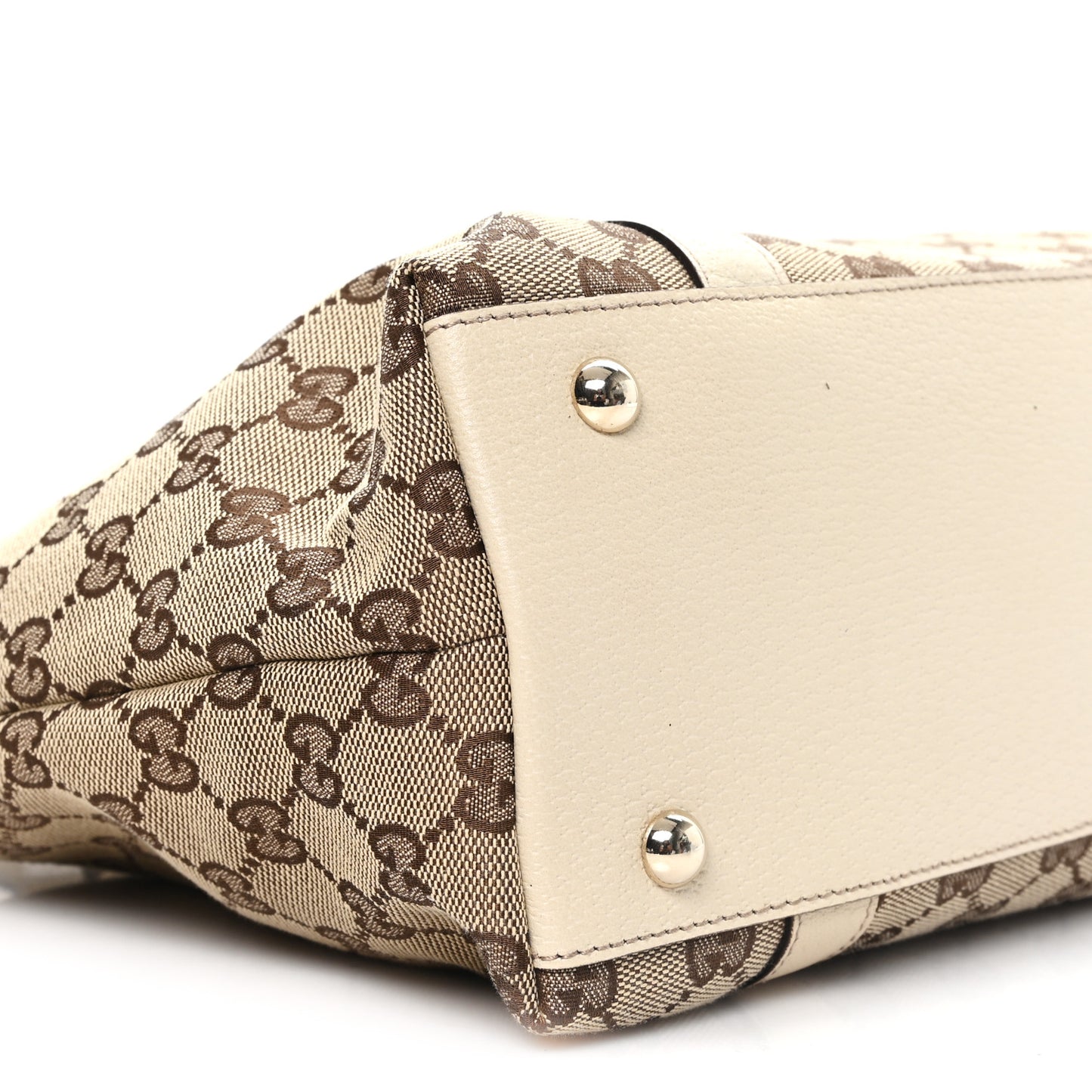 Monogram Medium Abbey Tote Off White