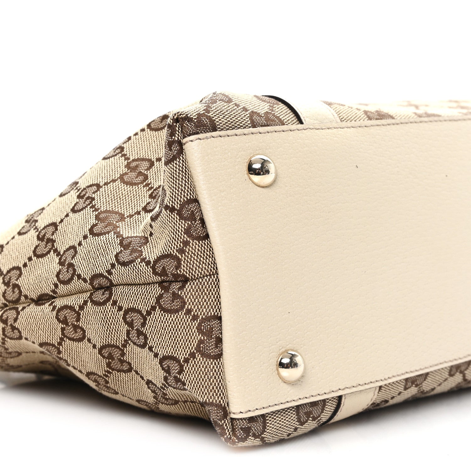 Gucci Monogram Medium Abbey Tote Off White 9 of 10