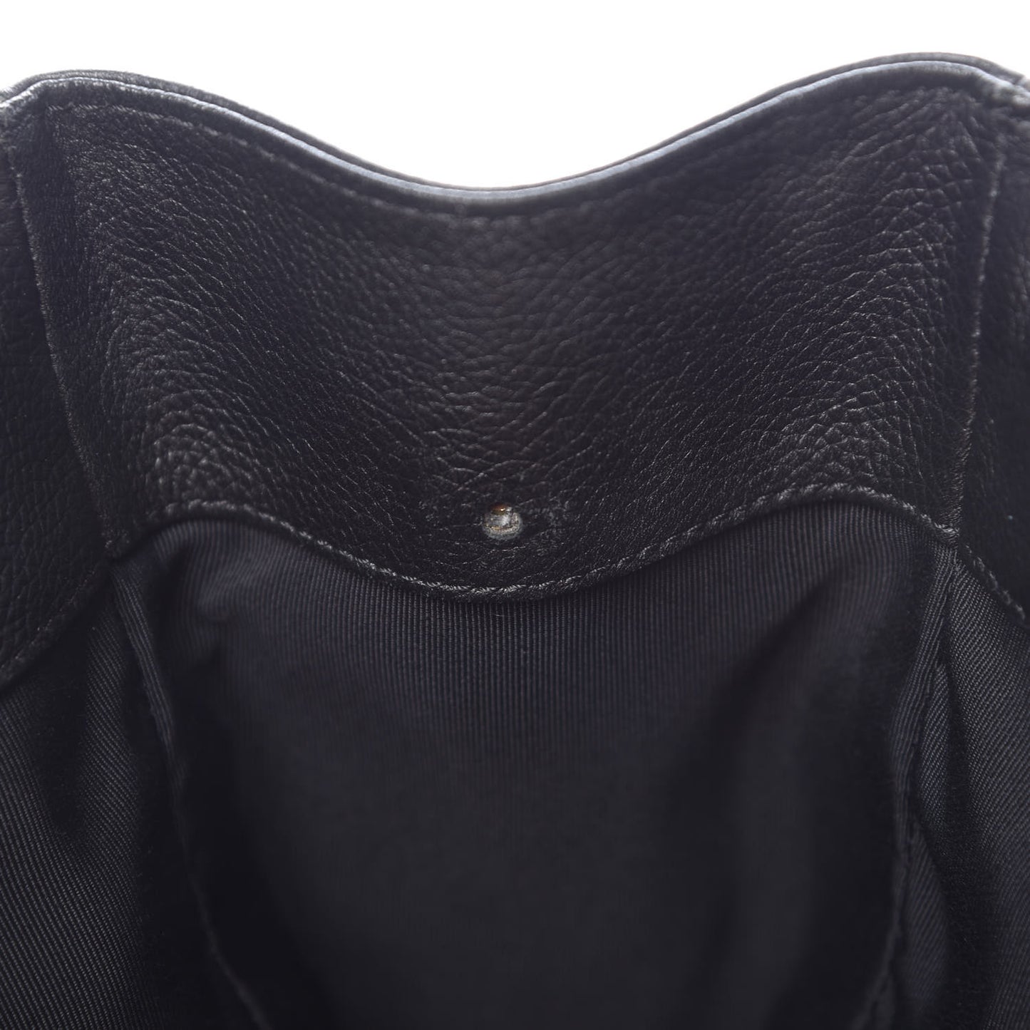 Calfskin Small Cerf Executive Shopper Tote Black