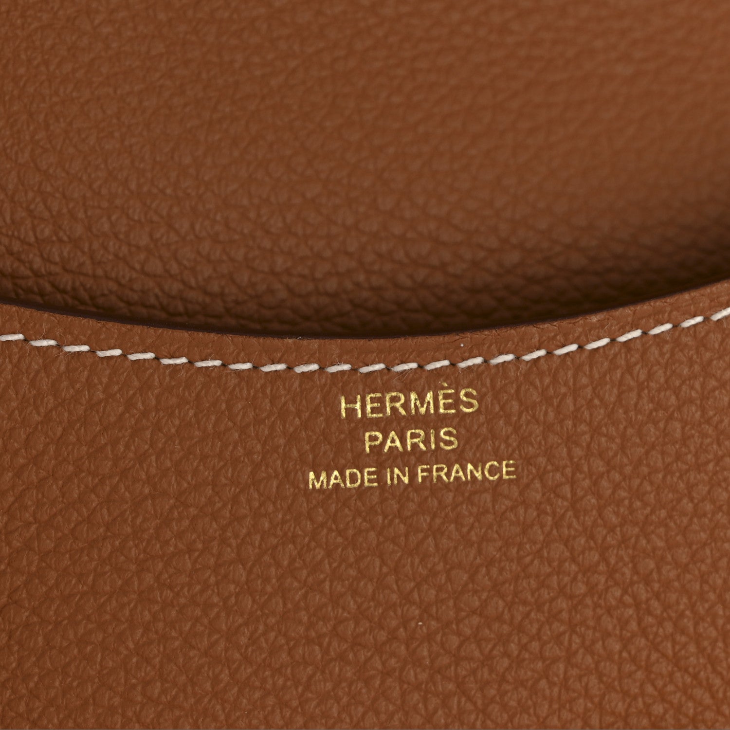 Hermes Evercolor Constance Slim Wallet Gold 7 of 9