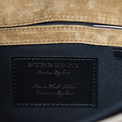 Burberry Derby Calfskin House Check Small Macken Crossbody Bag Pale Orchid 5 of 10