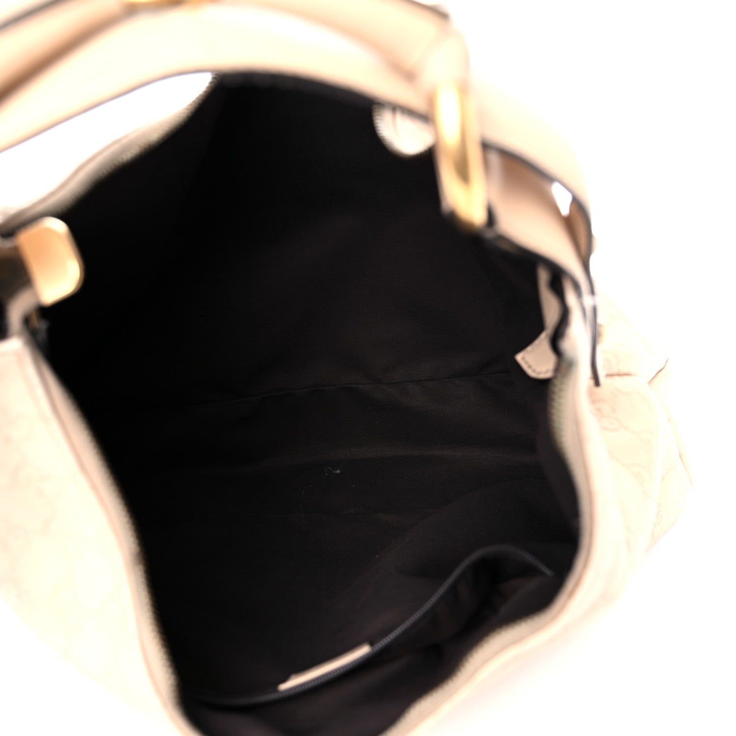 Gucci Guccissima Medium Horsebit Chain Hobo Winter Rose 5 of 23