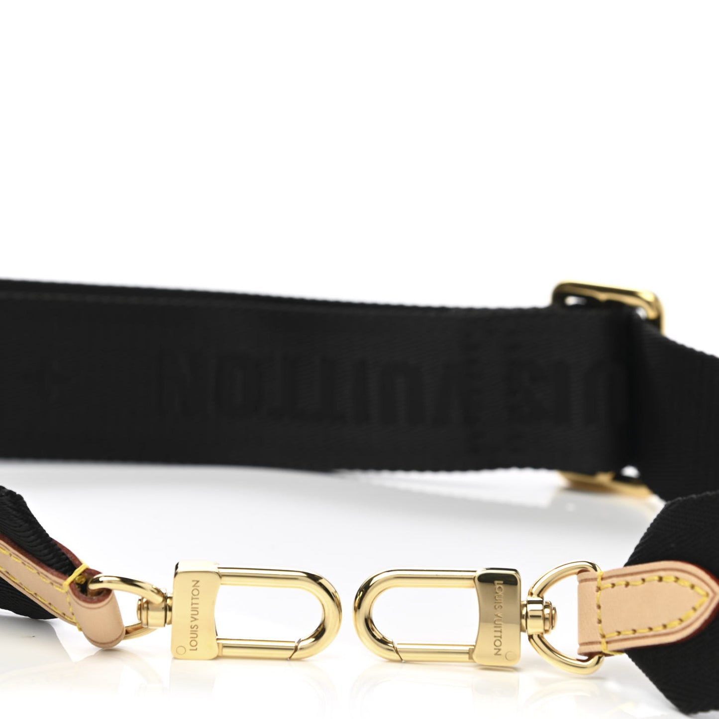 Nylon Multi Pochette Accessories Bandouliere Shoulder Strap Black