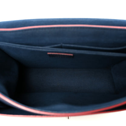 Louis Vuitton Soft Calfskin My Lockme Top Handle Marine Rouge 5 of 12